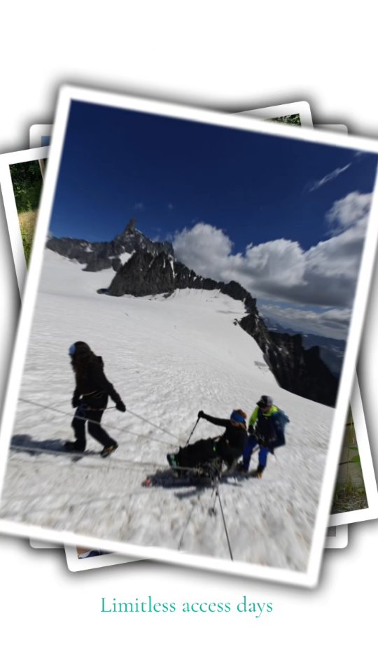 Festival de sports de Nature et d'activités outdoor adaptées en vallée du Mont Blanc.
🦾 FTT et VTT adapté 
🫶Alpinisme et escalade
🤘Rafting
🦿Tennis
🏔️ Activités douces également...
@accessmontblanc 
#handisport #outdoorsports #sportadapté
#highfive #sportnature #handicap #accessibility #nature #montagne