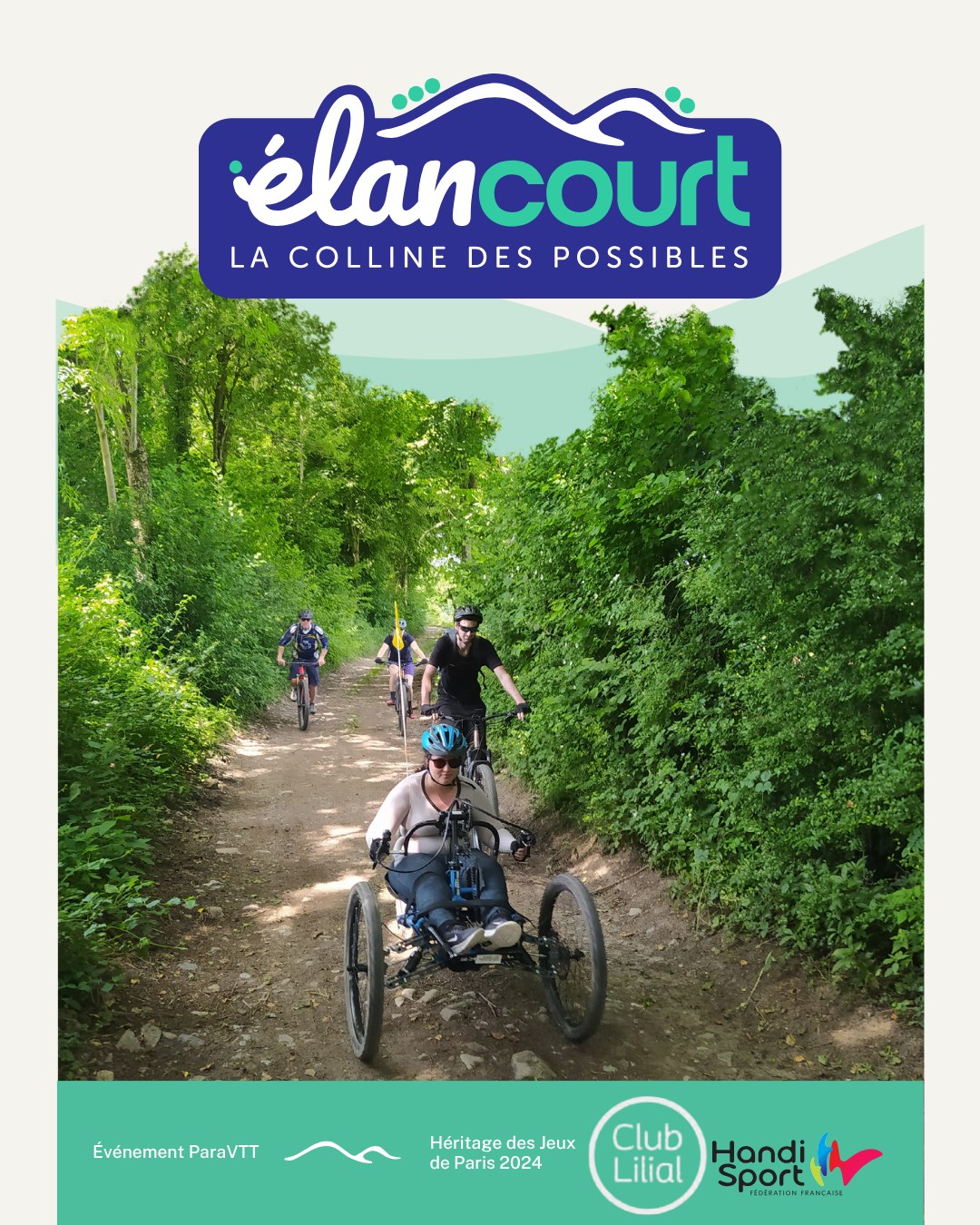📢 Nous sommes heureux de compter le Club Lilial parmi les partenaires de la première édition d'Élancourt, la Colline des Possibles !

Acteur engagé aux côtés des personnes en situation de handicap, le Club Lilial soutient depuis plusieurs années les acteurs associatifs du parasport. Son engagement contribue à faire de cet événement un moment de découverte, de partage et d'accessibilité pour tous. 💙

🎁 Grâce à notre partenaire, 10 pass sont à gagner pour participer à une session encadrée et profiter d'un accès au village partenaires le samedi 10 octobre.
Pour tenter votre chance :
✅ Suivez les actualités de @coloplast_lilial_a_domicile
✅ Contactez le 0805 040 062 (appel gratuit) pour candidater 

Le village réunira de nombreux partenaires et fabricants spécialisés pour vous faire découvrir des solutions, équipements et initiatives dédiés au sport et à la mobilité pour tous.

 

#handisport #outdoorsports #inclusion #clublilial #vivrepleinement